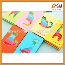 promotional hollow giraffe shaped memo pad & notepad for company